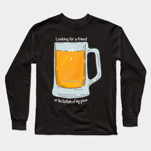 Ghost Cheers Long Sleeve T-Shirt by GweArt